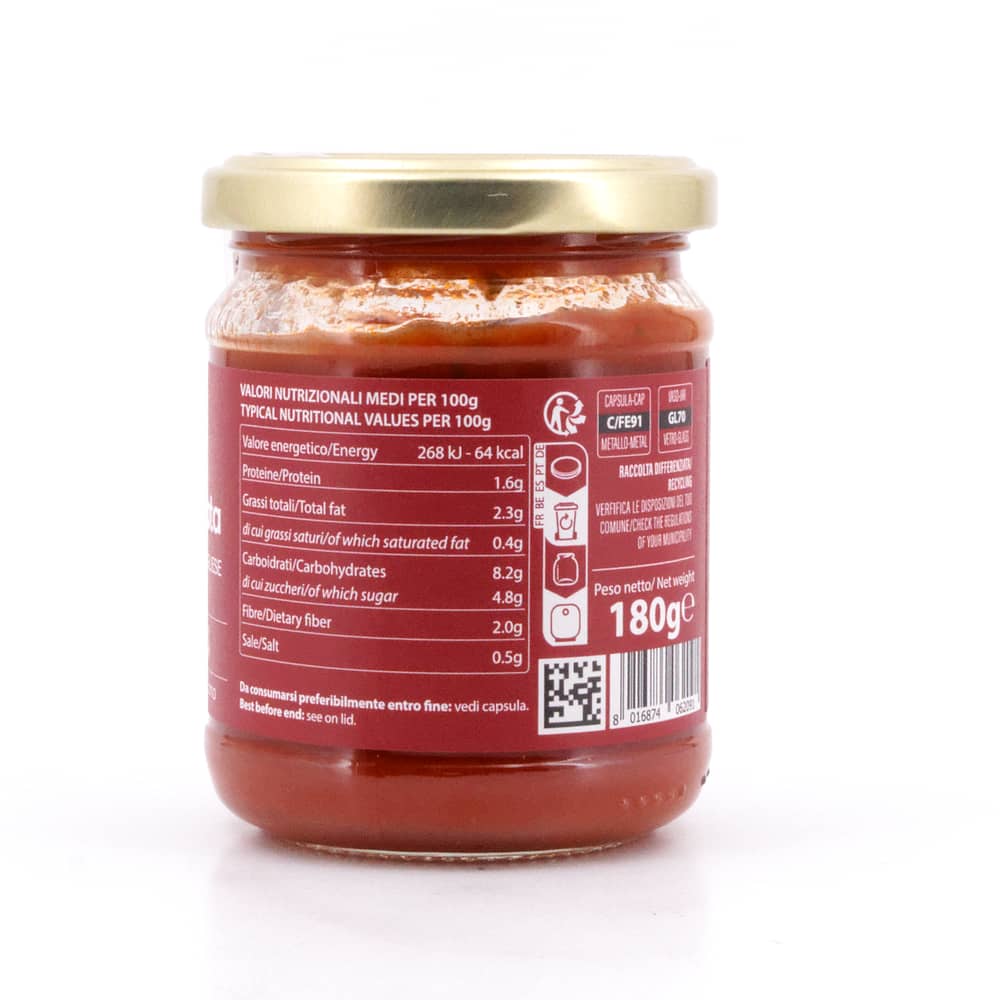 Pralina Sugo All`Arrabbiata Tomatensauce Al Arabbiata 180 Gramm Produktbild