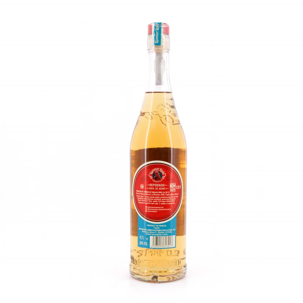 Rooster Rojo Tequila Reposado 0,70 Liter/ 38.0% vol Produktbild