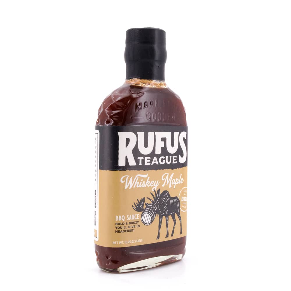 Rufus Teague Whiskey Maple BBQ-Sauce 432 Gramm Produktbild