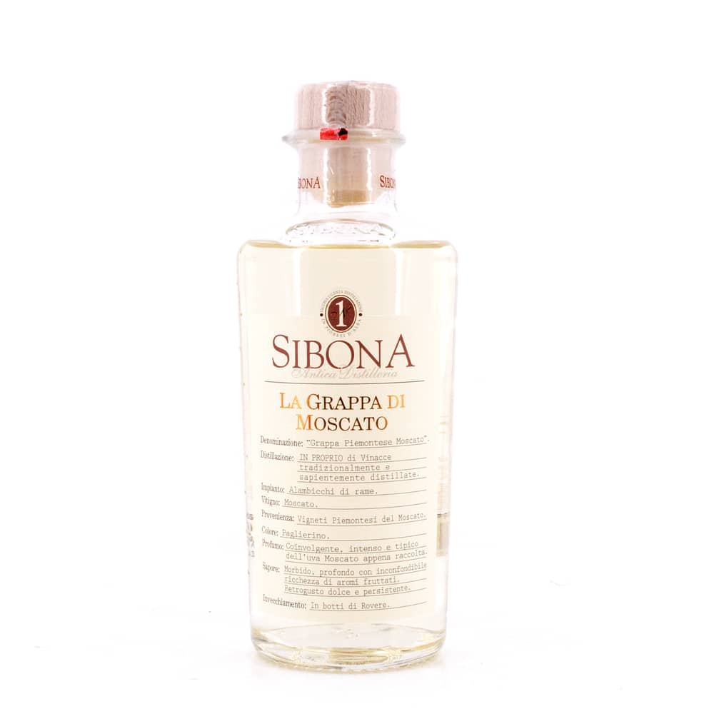 Sibona Grappa di Moscato, Italien, 0,5 L, 40% Vol., Piemont, Spirituosen - Image 5