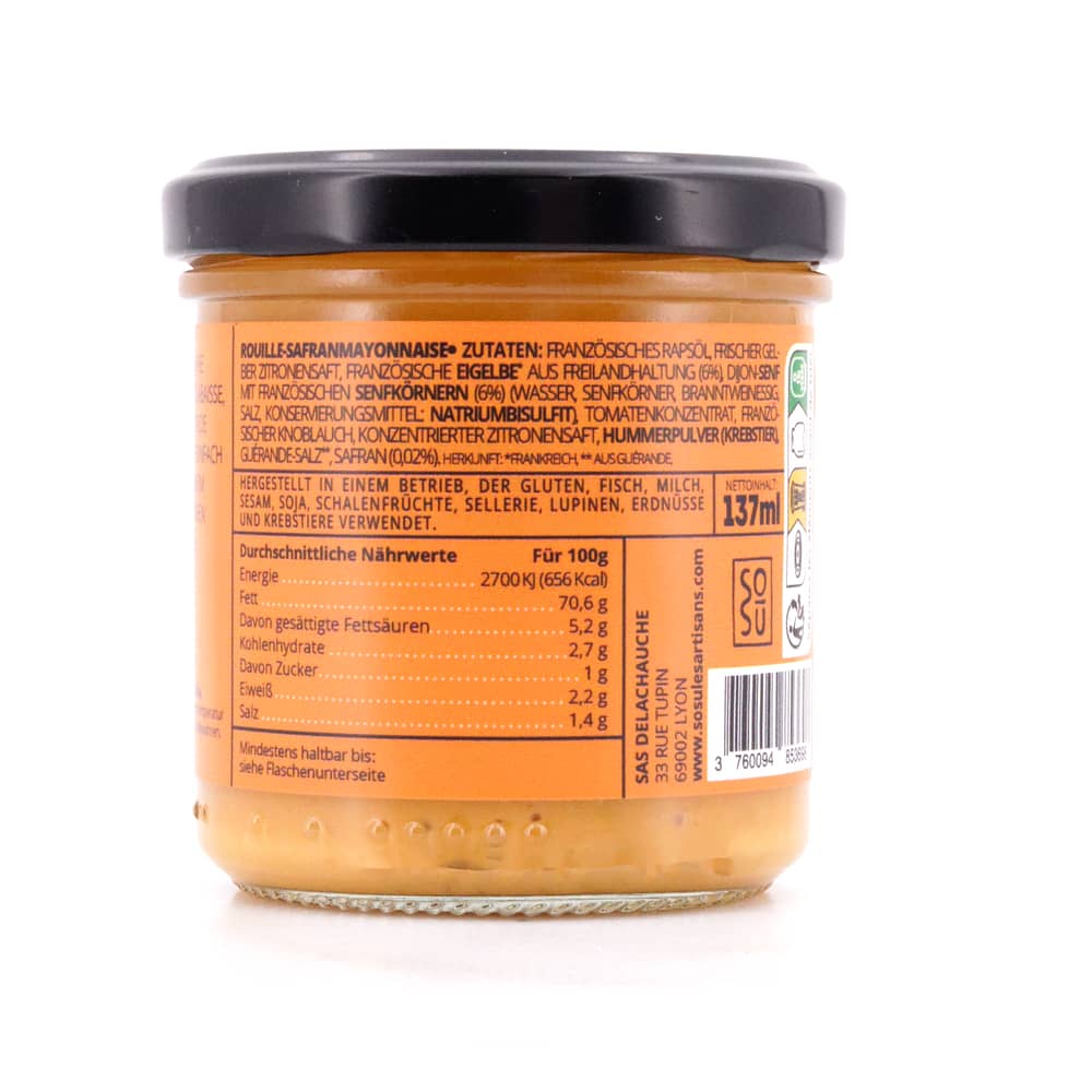 SOSU Rouille-Sauce 0,137 Liter Produktbild