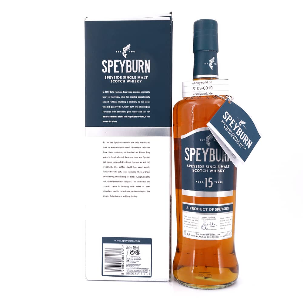 Speyburn 15 Jahre 0,70 Liter/ 46.0% vol Produktbild