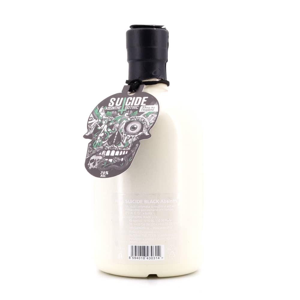 Suicide Absinth Gothic 0,50 Liter/ 70.0% vol Produktbild