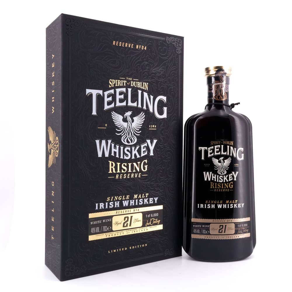 Teeling 21 Jahre Rising Reserve #4 French White Wine Cask Finish 0,70 Liter/ 46.0% vol Produktbild