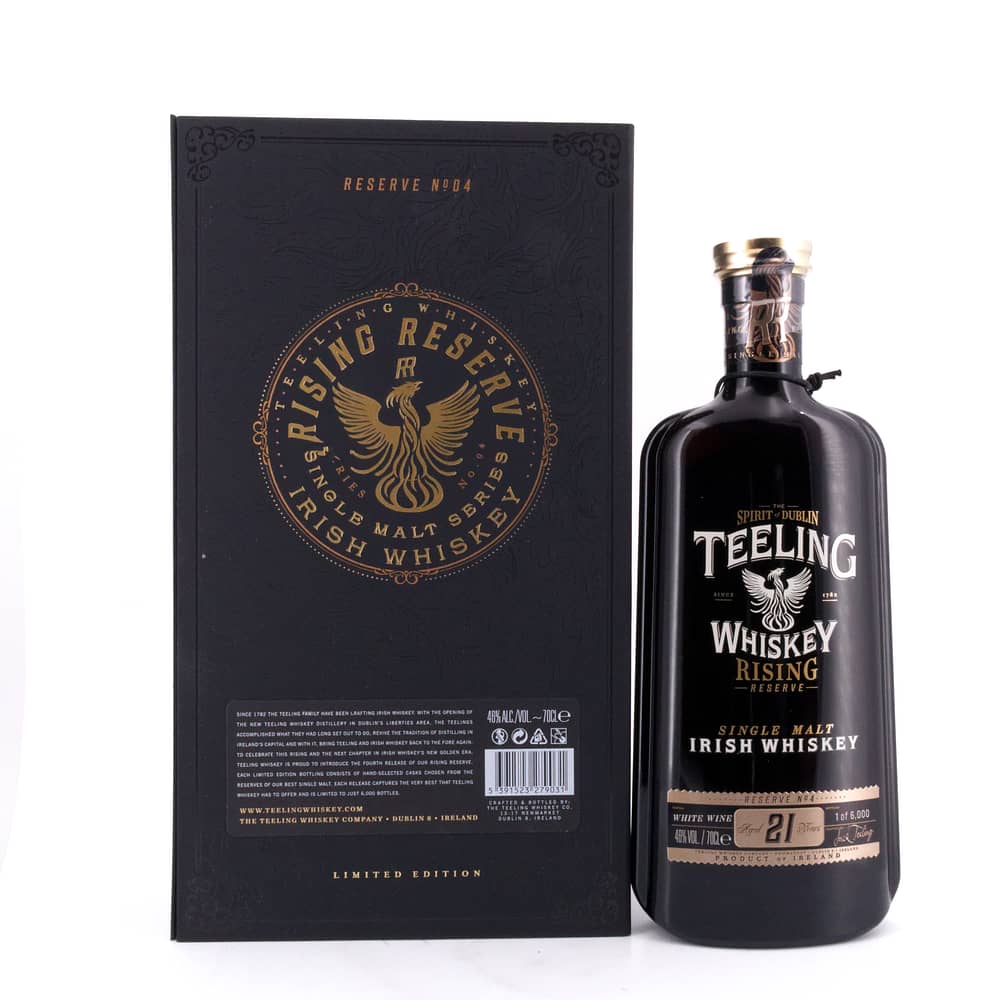 Teeling 21 Jahre Rising Reserve #4 French White Wine Cask Finish 0,70 Liter/ 46.0% vol Produktbild