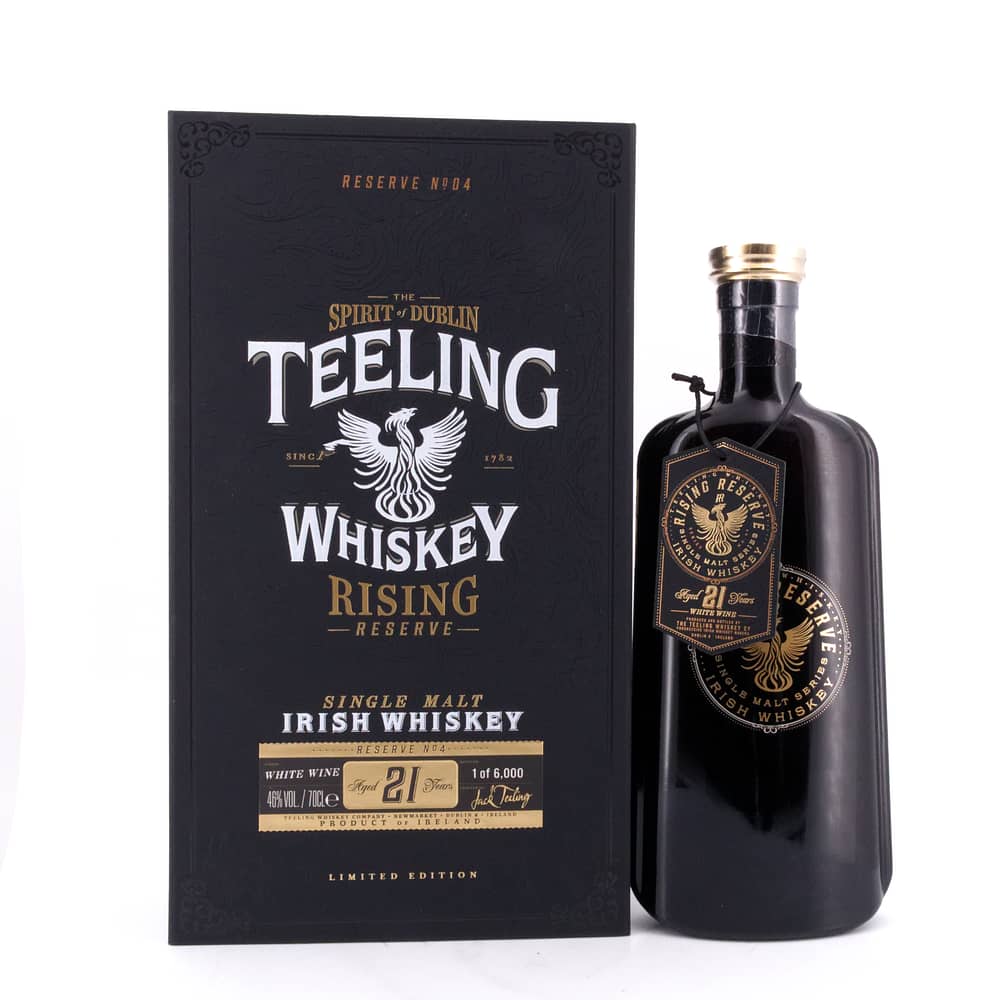 Teeling 21 Jahre Rising Reserve #4 French White Wine Cask Finish 0,70 Liter/ 46.0% vol Produktbild