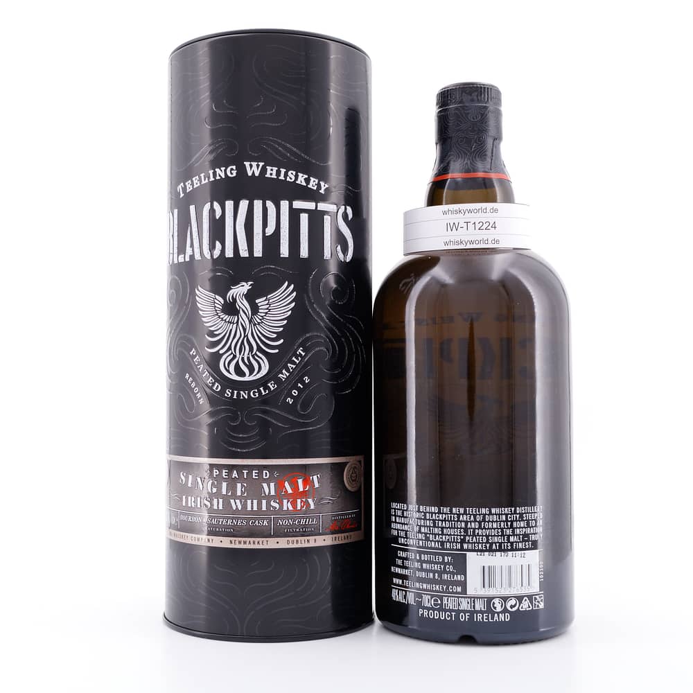 Teeling Blackpitts Peated Single Malt 0,70 Liter/ 46.0% vol Produktbild