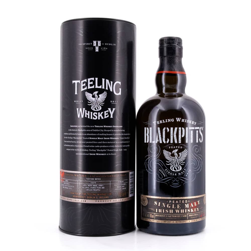 Teeling Blackpitts Peated Single Malt 0,70 Liter/ 46.0% vol Produktbild