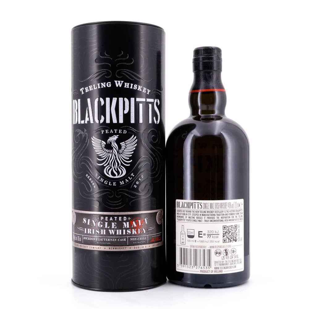 Teeling Blackpitts Peated Single Malt 0,70 Liter/ 46.0% vol Produktbild