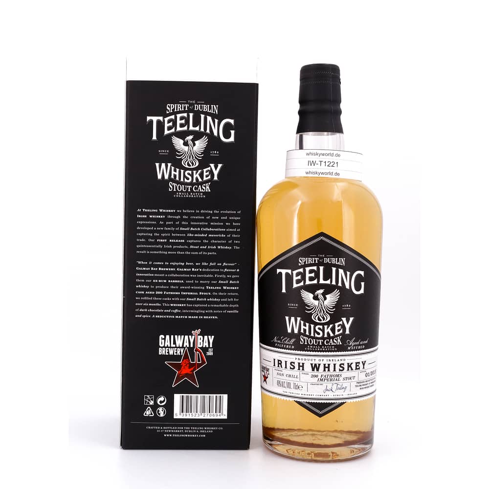 Teeling Stout Cask Finish 0,70 Liter/ 46.0% vol Produktbild