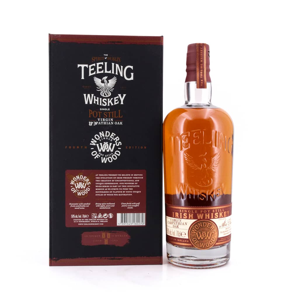 Teeling Wonders of Wood Fourth Edition Virgin Carpathian Oak 0,70 Liter/ 50.0% vol Produktbild
