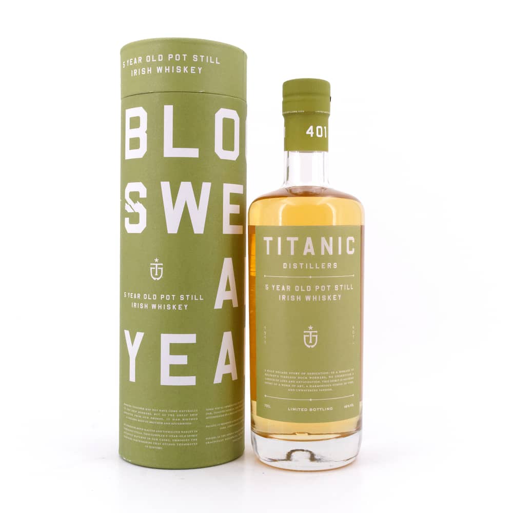 Titanic 5 Jahre Distillers Pot Still Irish Whiskey 0,70 L/ 46.0% Vol