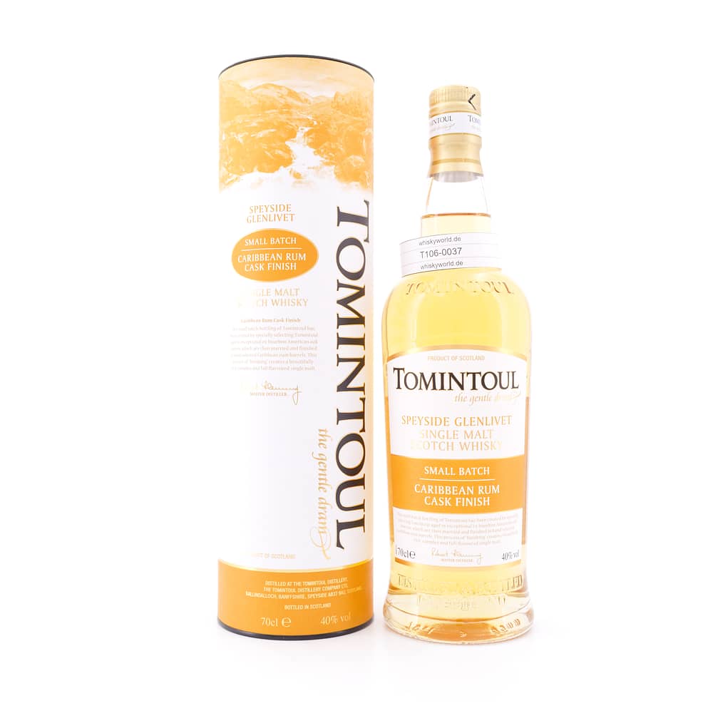 Tomintoul Caribbean Rum Cask Finish 0,70 L/ 40.0% Vol