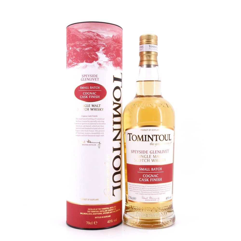 Tomintoul Cognac Cask Finish 0,70 L/ 40.0% Vol