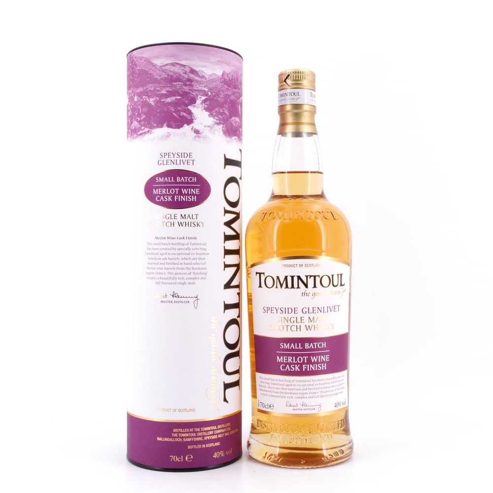 Tomintoul Jungen Merlot Cask Finish 0,70 L/ 40.0% Vol