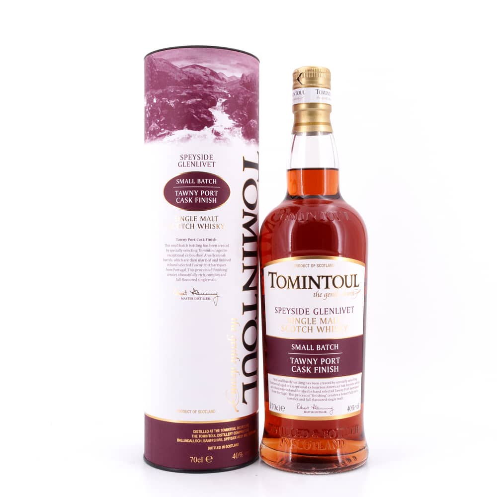 Tomintoul Tawny Port Cask Finish 0,70 L/ 40.0% Vol
