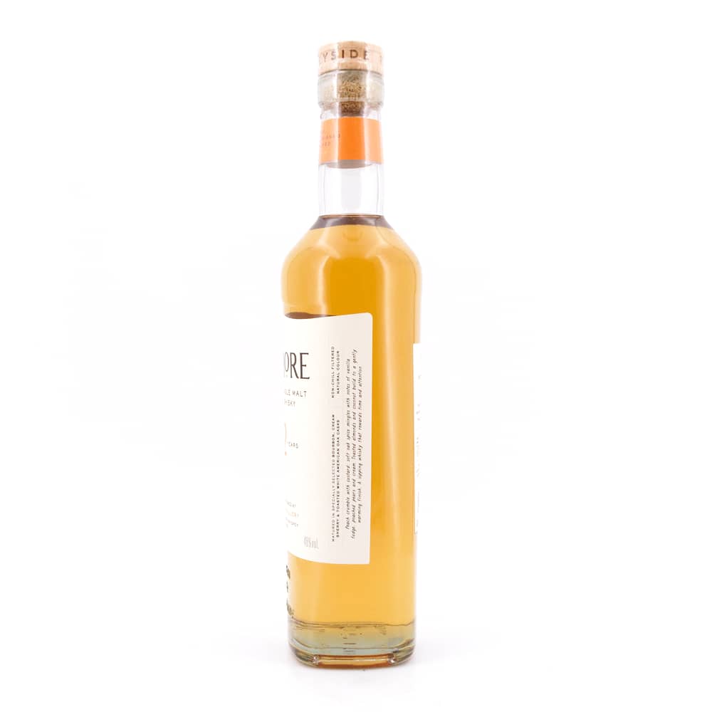 Tormore 12 Jahre Bourbon, Cream Sherry & Toasted White American Oak Casks 0,70 Liter/ 46.0% vol Produktbild
