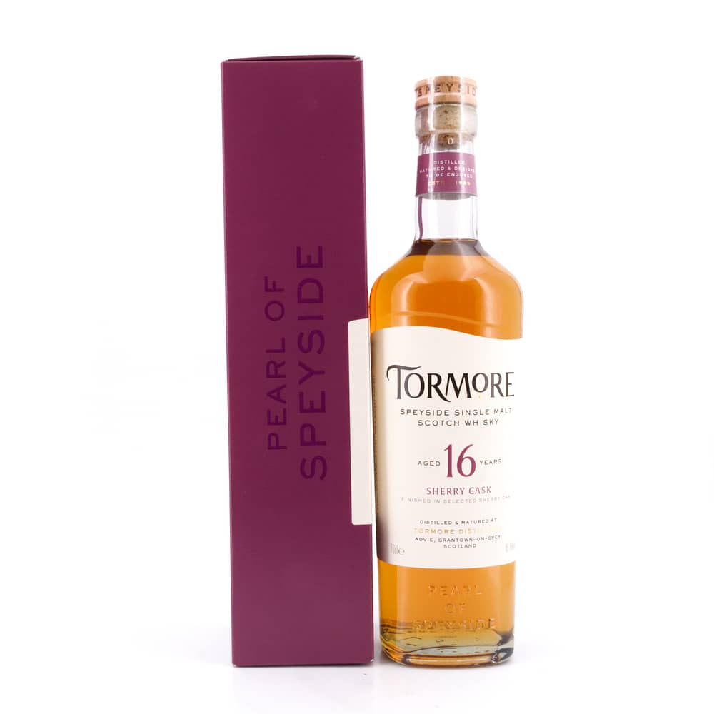 Tormore 16 Jahre Oloroso & Cream Sherry Casks 0,70 Liter/ 46.8% vol Produktbild