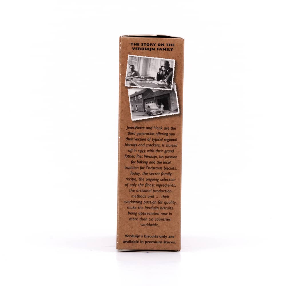 Verduijn's Chocolate Thins Buttergebäck mit Schokolade 75 Gramm Produktbild
