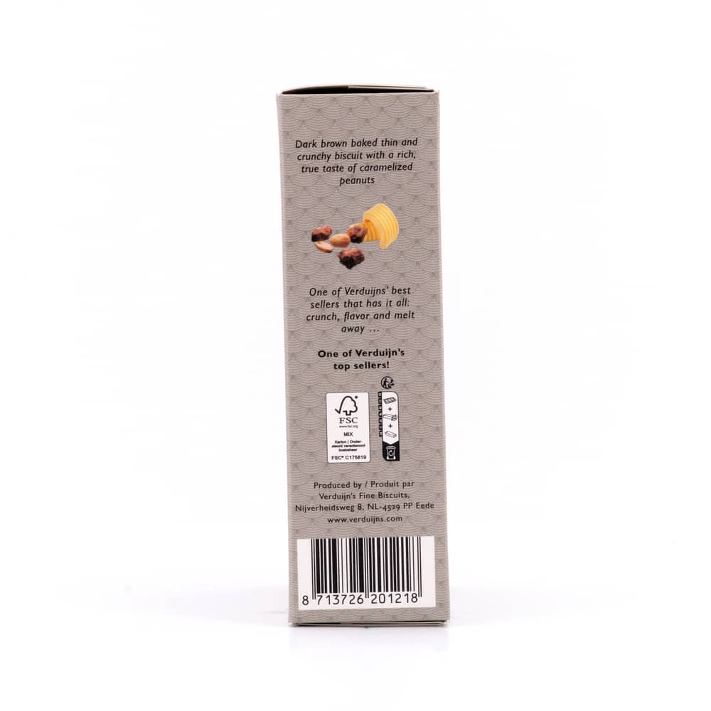 Verduijn's Peanut Crunch Erdnussgebäck 75 Gramm Produktbild