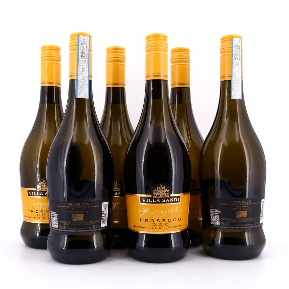 Villa Sandi Prosecco Frizzante DOC Treviso Stelvin 6er Sparset 4,50 Liter/ 10.0% vol Produktbild