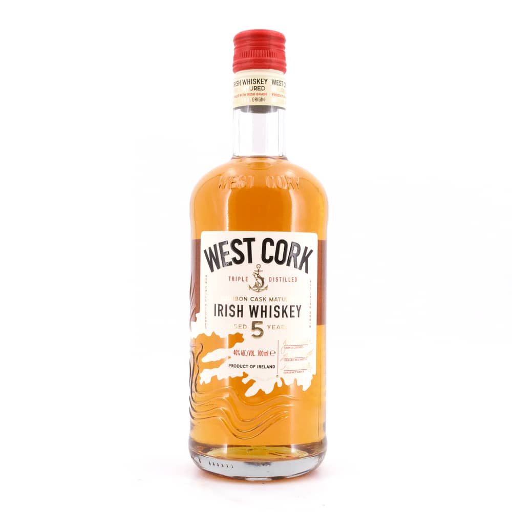 West Cork Golden Original Blended Bourbon Cask 5 Jahre 0,70 L/ 40.0% Vol
