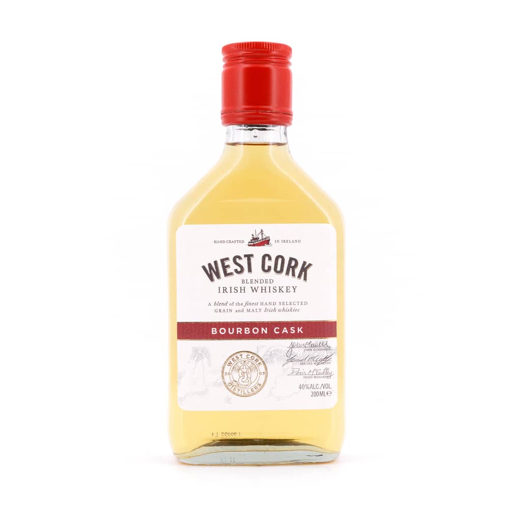 West Cork Golden Original Blended Bourbon Cask Midi 0,20 L/ 40.0% Vol