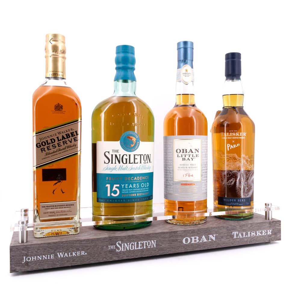 whiskyworld Exklusive Malt Selektion mit Barständer 2,80 Liter/ 42.9% vol Produktbild