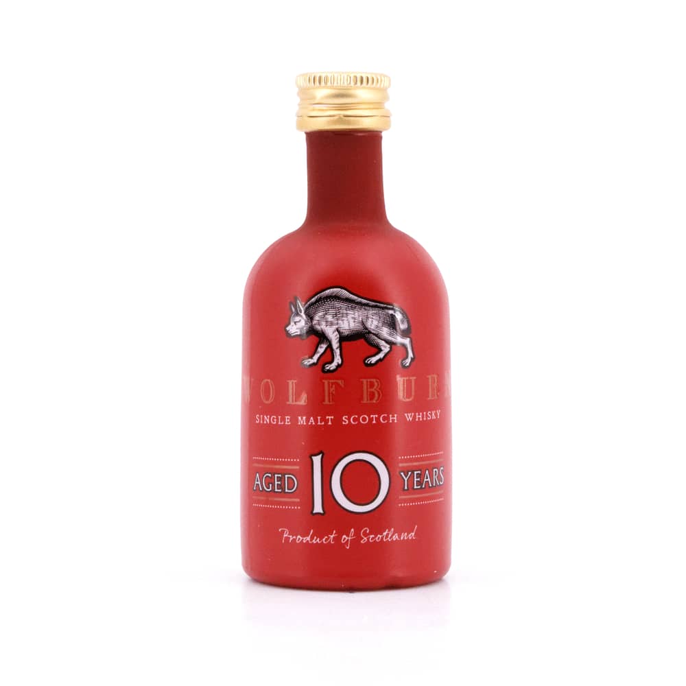Wolfburn 10 Jahre Sherry Casks Miniatur 0,050 L/ 46.0% Vol