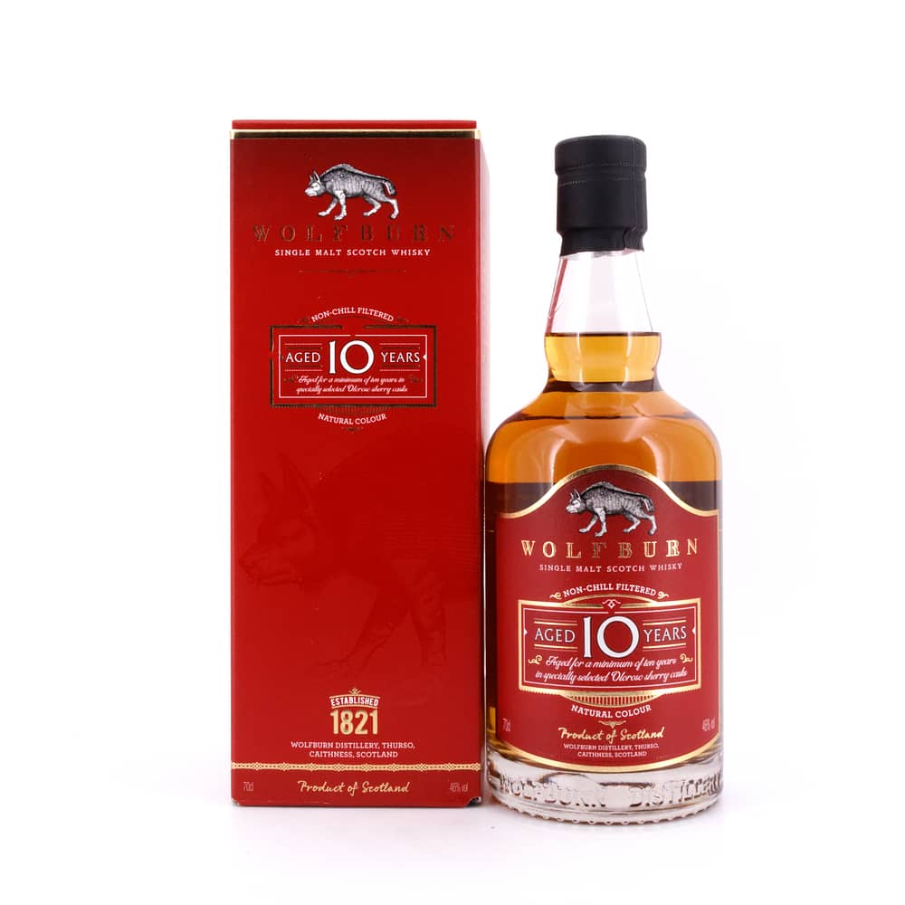 Wolfburn 10 Jahre Sherry Casks 0,70 L/ 46.0% Vol