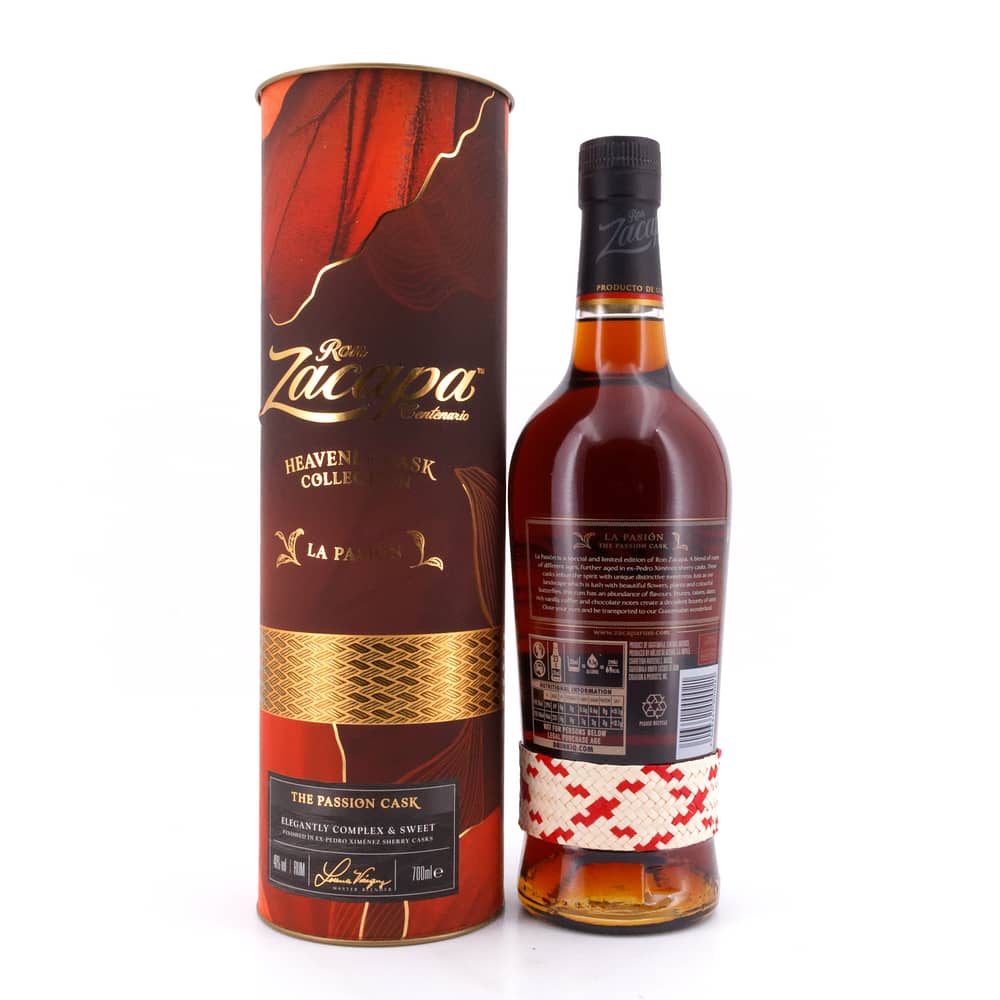 Zacapa La Pasión Heavenly Cask 0,70 Liter/ 40.0% vol Produktbild
